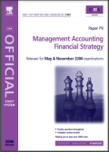 Management
Accounting –
Financial Strategy